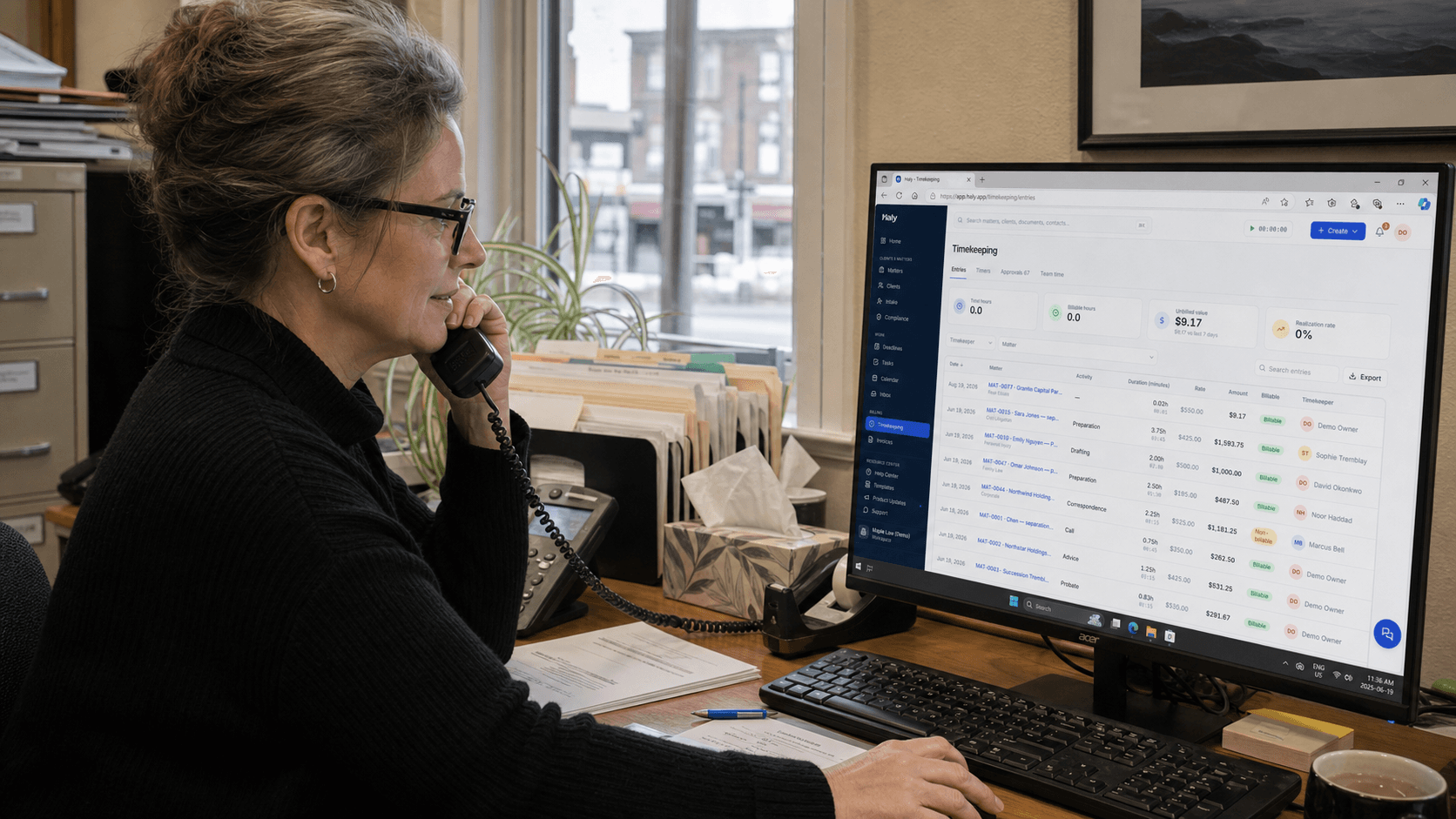Paralegals & clerks